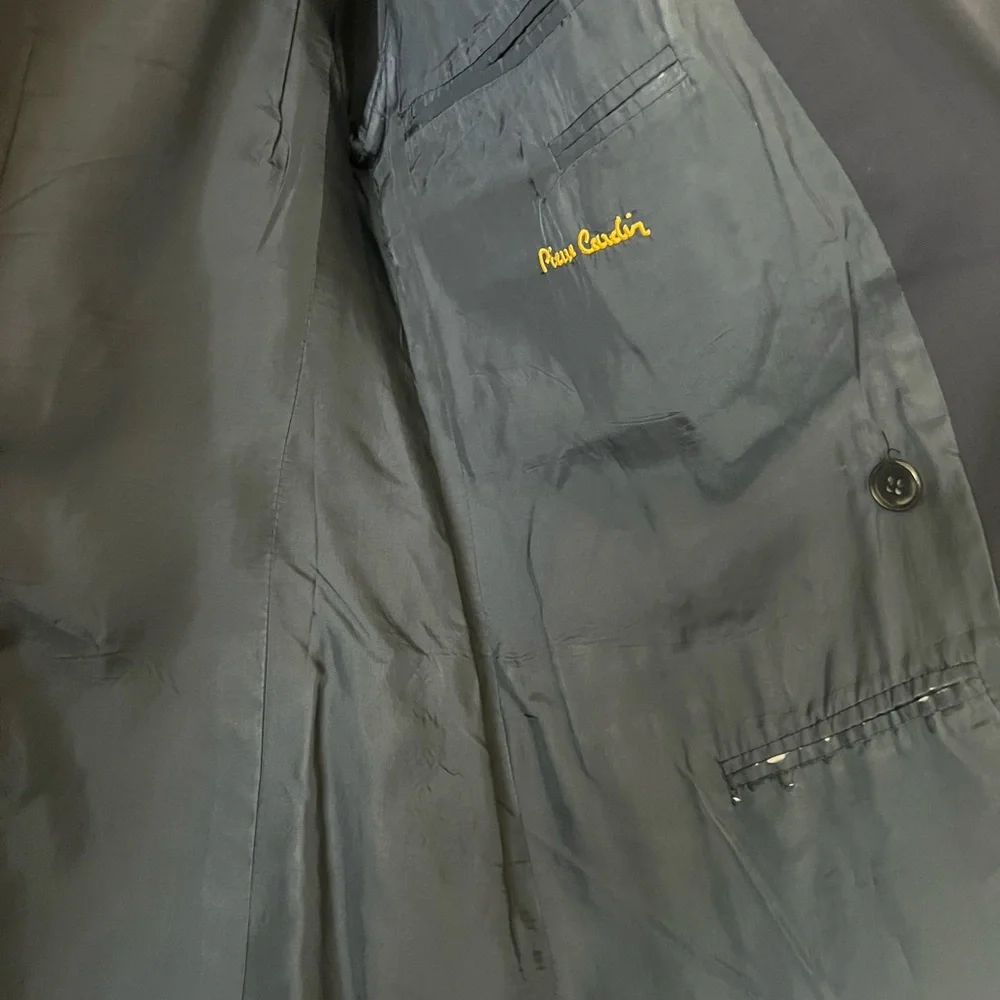 Navy Blue Blazer with gold buttons - Picture 7 of 8